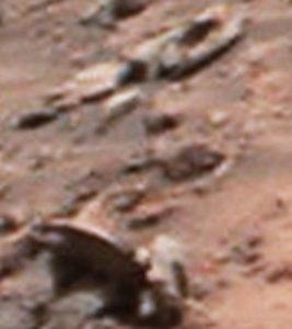 Objeto desconhecido em Marte