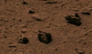 The structure of small cannons on Mars