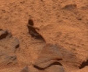 Famous human-like creature on Mars