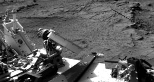 Martian cannon shooting Curiosity Rover?